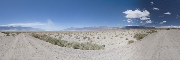 Auf dem Weg ins Death Valley