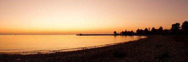 Sonnenuntergang am Bodensee